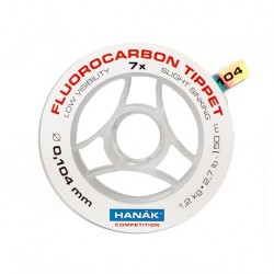 Tippet 150 metros Hanak  Fluorocarbono