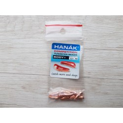 Cuerpos de tungsteno 3.7mm - Hanak